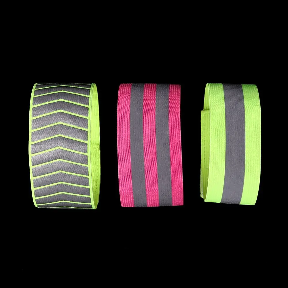 Bind Strap Outdoor Running Reflector Wristband Bike Safety Alert Cycling Reflective Strips Warning Armband Sport Tape