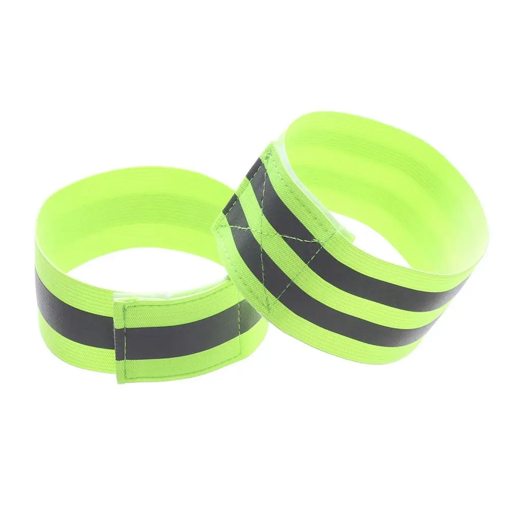 Bind Strap Outdoor Running Reflector Wristband Bike Safety Alert Cycling Reflective Strips Warning Armband Sport Tape