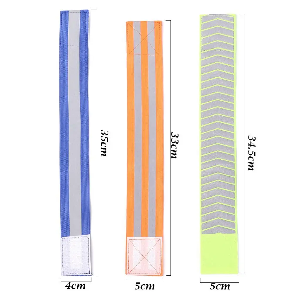 Bind Strap Outdoor Running Reflector Wristband Bike Safety Alert Cycling Reflective Strips Warning Armband Sport Tape