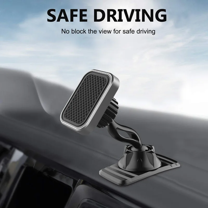 Untoom Magnetic Car Phone Holder Mobile Phone Holder in Car Magnet Car Mount Mobile Cell Phone Stand for iPhone Xiaomi Samsung
