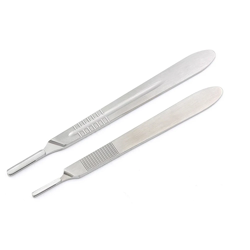 Steel Scalpel Handle Utility Blade Handle Carving Replacement 3# 4# 7# PCB Repair Animal Surgical Knife Carving DIY Hand Tools