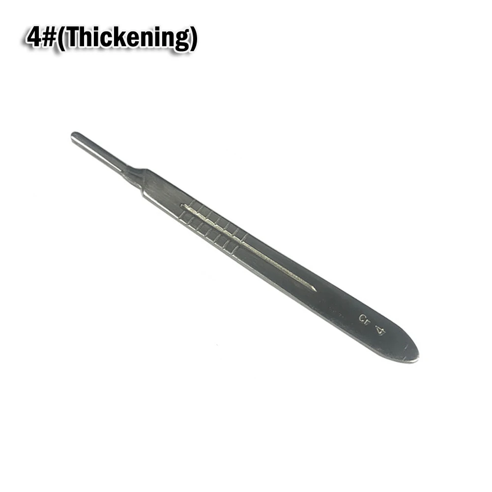 Steel Scalpel Handle Utility Blade Handle Carving Replacement 3# 4# 7# PCB Repair Animal Surgical Knife Carving DIY Hand Tools