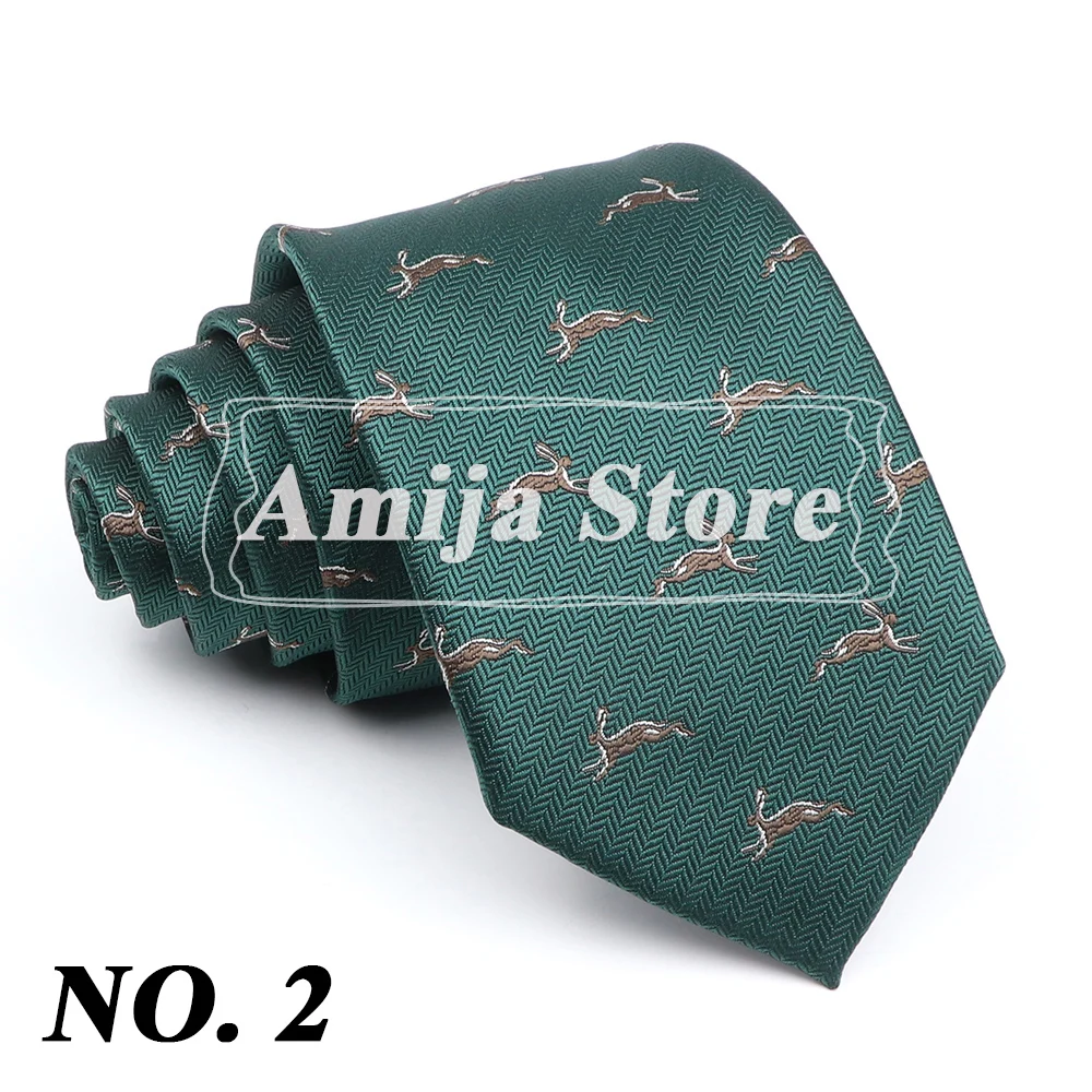 2022 Design Men's Tie Print Banana Polar Bear Ties Wed Luxury Neckties Accessories Daily Wear Cravat Party Original Gift For Man