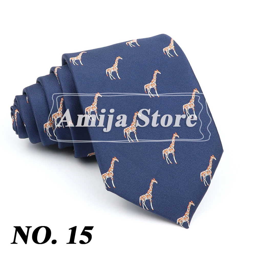2022 Design Men's Tie Print Banana Polar Bear Ties Wed Luxury Neckties Accessories Daily Wear Cravat Party Original Gift For Man