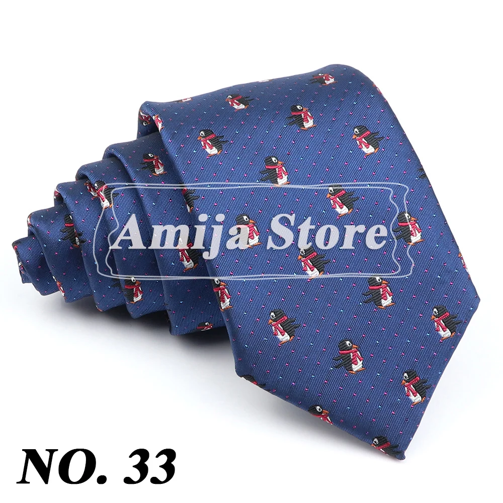 2022 Design Men's Tie Print Banana Polar Bear Ties Wed Luxury Neckties Accessories Daily Wear Cravat Party Original Gift For Man