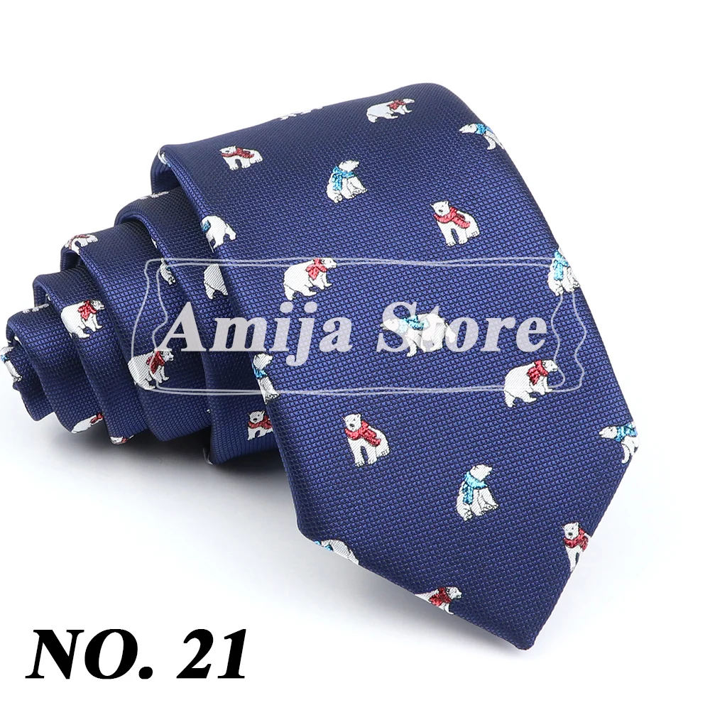 2022 Design Men's Tie Print Banana Polar Bear Ties Wed Luxury Neckties Accessories Daily Wear Cravat Party Original Gift For Man