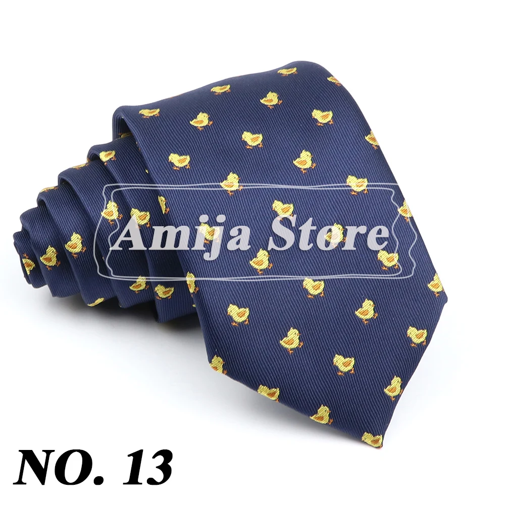 2022 Design Men's Tie Print Banana Polar Bear Ties Wed Luxury Neckties Accessories Daily Wear Cravat Party Original Gift For Man