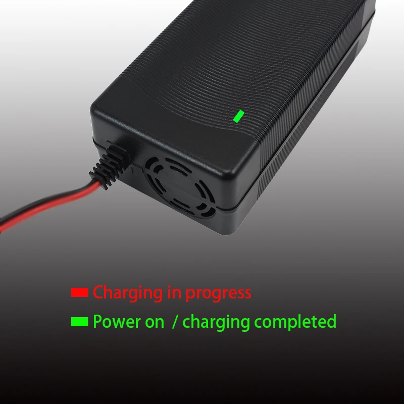 48V 54.6V 3A Lithium Ion Battery Charger for Lithium Battery Pack 3 Pin Female Plug IEC