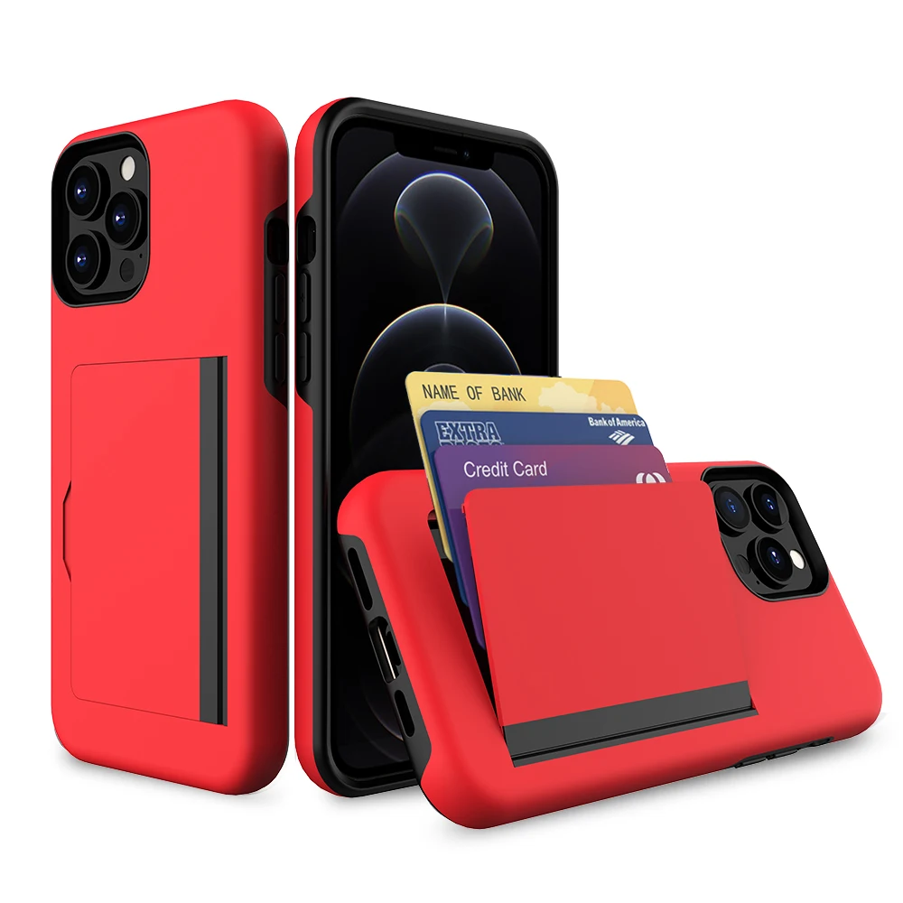 Credit Card Protective Wallets Case For iPhone 18 Pro 15 14 13 12 17 Pro Max for iPhone 16 Pro Max XR XS SE 2020 Cover