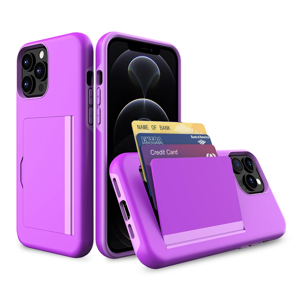 Credit Card Protective Wallets Case For iPhone 18 Pro 15 14 13 12 17 Pro Max for iPhone 16 Pro Max XR XS SE 2020 Cover