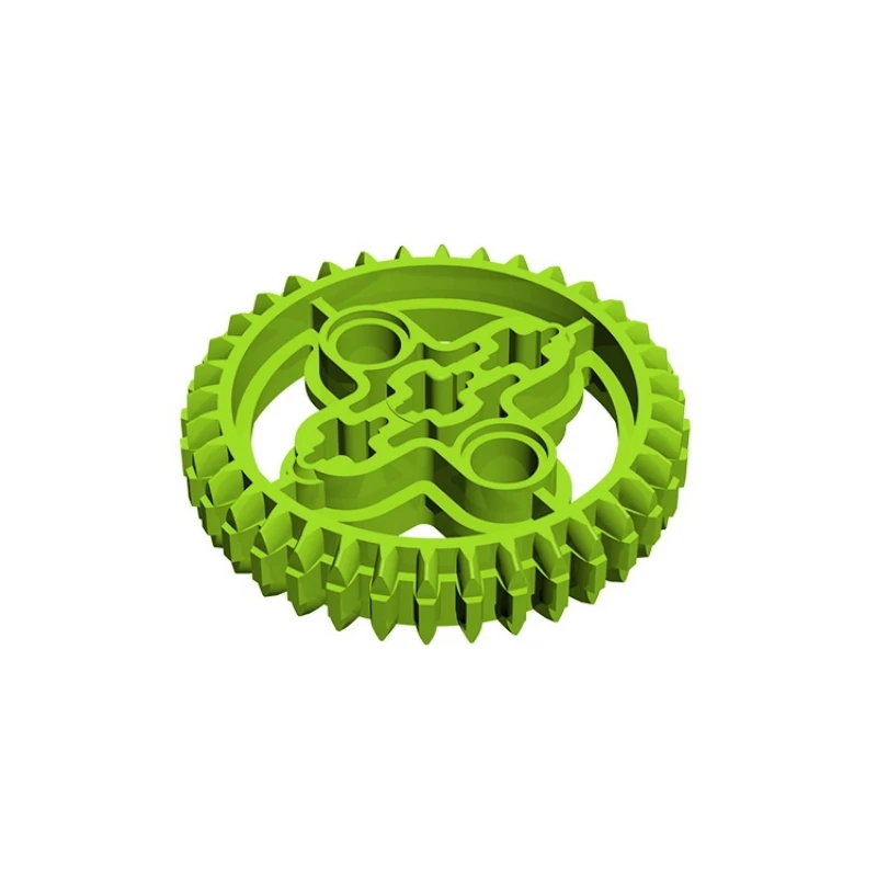 32498 Gear 36 Tooth Double Bevel Bricks Collections Bulk Modular GBC Toys For Technical MOC Set Building Blocks Compatible
