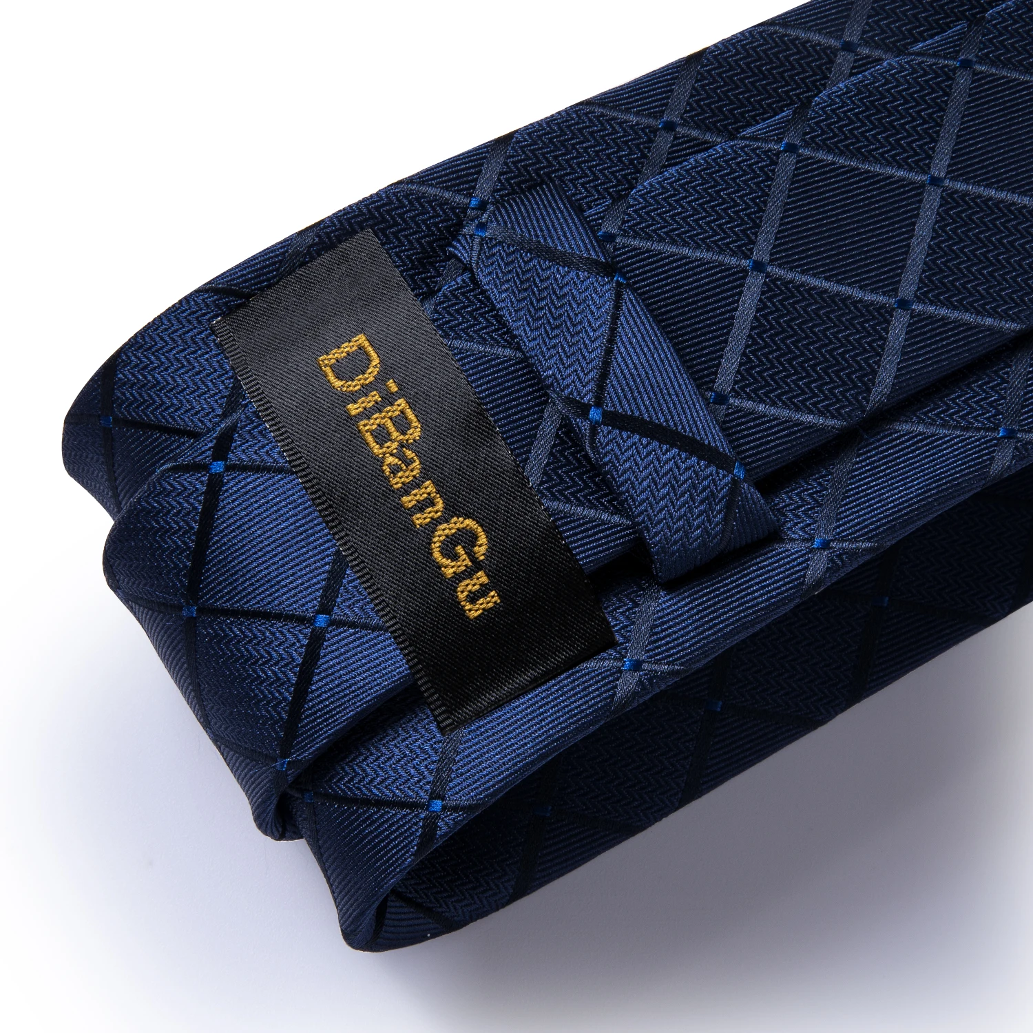 Blue Red Black Plaid Fashion Brand Men's Ties Set Luxury Wedding Neck Tie Pocket Square Cufflinks Gift For Men Dropshipping