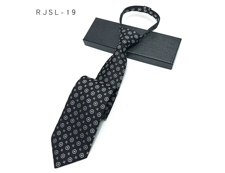 VEEKTIE Brand 8CM Zipper Ties for Men Floral ONEKEY Paisley Formal Retro Vintage Brown Mailard Corbatas Original Gifts Designer