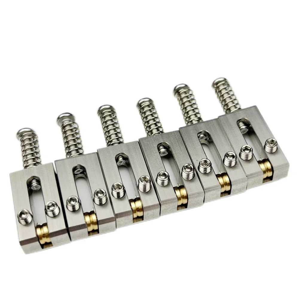 【Made in Japan】 10.5MM 10.8MM Stainless Steel Modern Guitar Tremolo Bridge Saddles For ST TL Style Electric Guitar