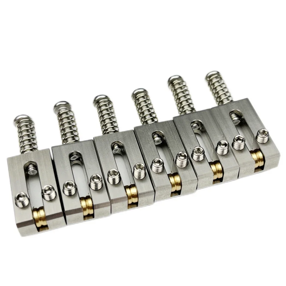 【Made in Japan】 10.5MM 10.8MM Stainless Steel Modern Guitar Tremolo Bridge Saddles For ST TL Style Electric Guitar