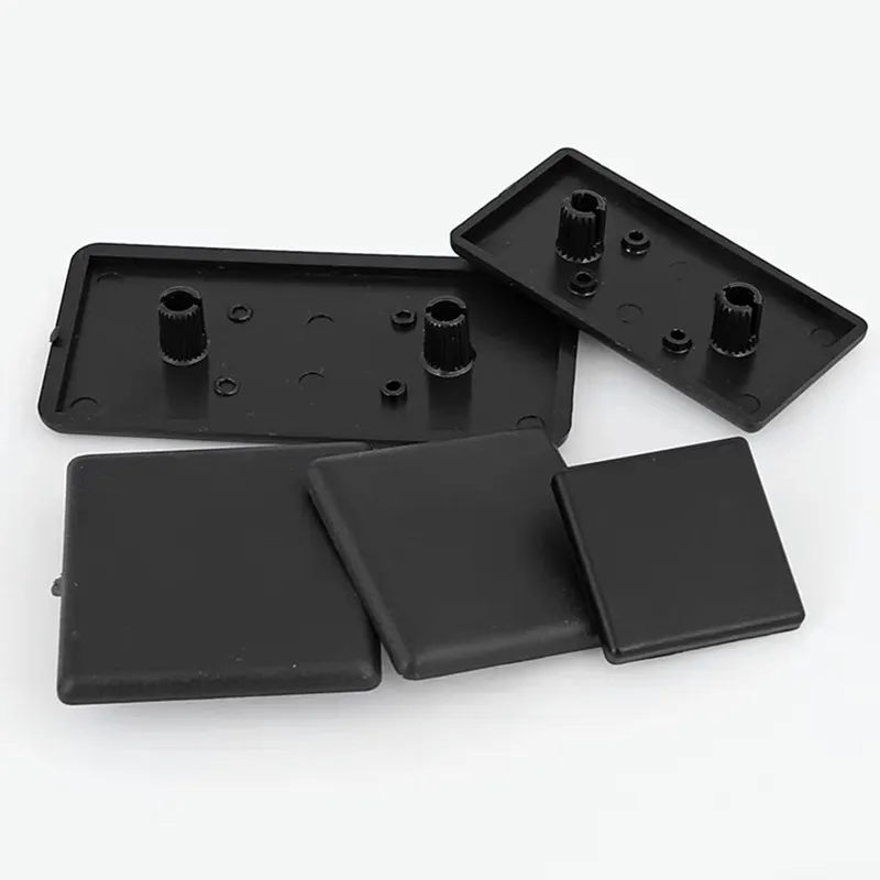 10pcs/20pcs ALuminum profile end cap 2020 3030 4040 4545 Plastic End Cap Cover Plate black for EU Aluminum Profile