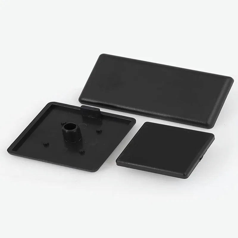 10pcs/20pcs ALuminum profile end cap 2020 3030 4040 4545 Plastic End Cap Cover Plate black for EU Aluminum Profile