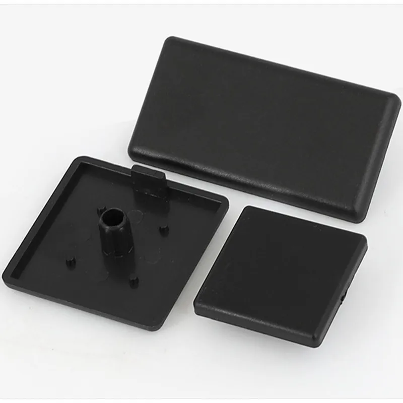 10pcs/20pcs ALuminum profile end cap 2020 3030 4040 4545 Plastic End Cap Cover Plate black for EU Aluminum Profile
