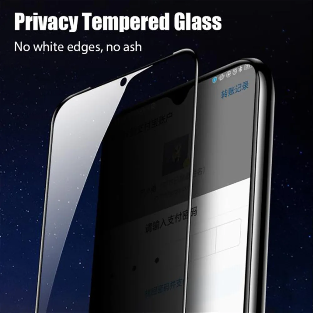 Privacy Glass For Xiaomi 14T 13T 11T 12T Pro Anti-Spy Tempered Glass Mi 11 Lite 5g NE Screen Protector Xiomi 11 T Film Smartphone Mi 11Lite 11i Mi11T Prevent Peeping Protective Glasses Mi 11T Pro 9H Glare Glass