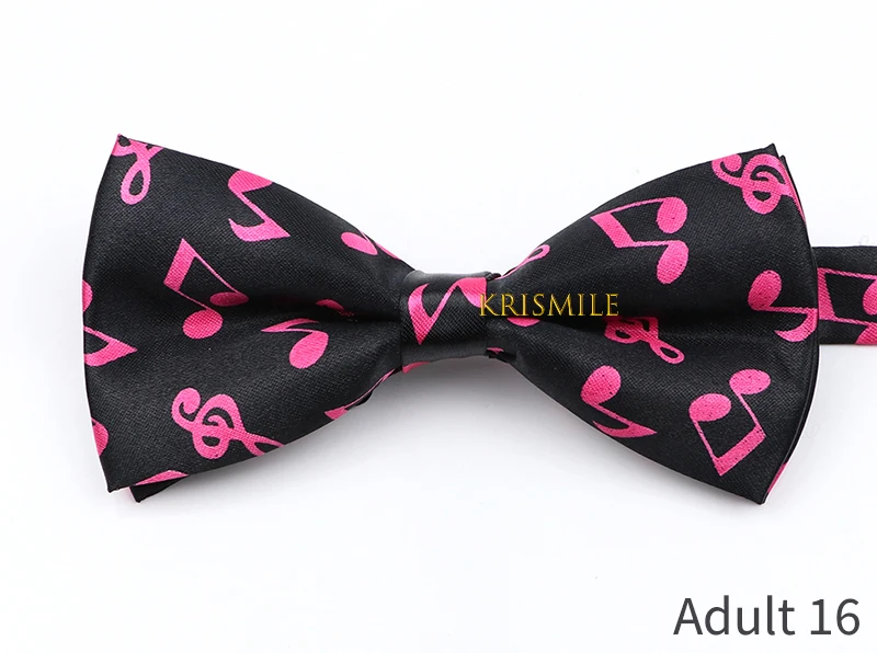 Musical Note Bow Tie Guitar Piano Stave Adult Children Bowtie Novelty Handmade Butterfly Wedding Party Men Gift Accessories