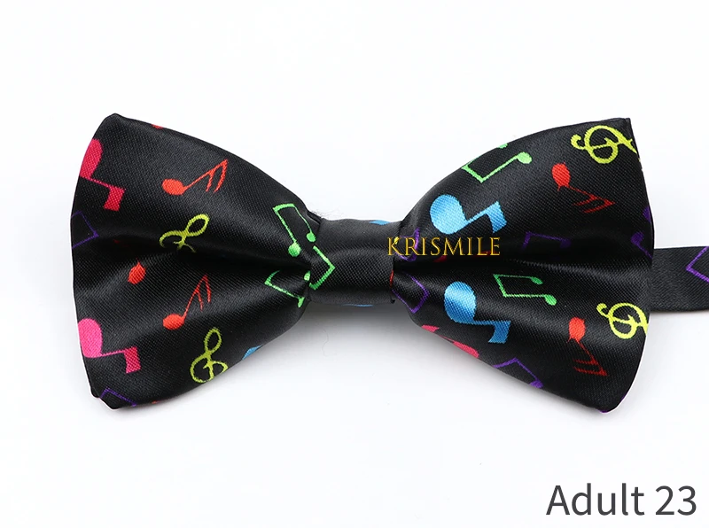 Musical Note Bow Tie Guitar Piano Stave Adult Children Bowtie Novelty Handmade Butterfly Wedding Party Men Gift Accessories