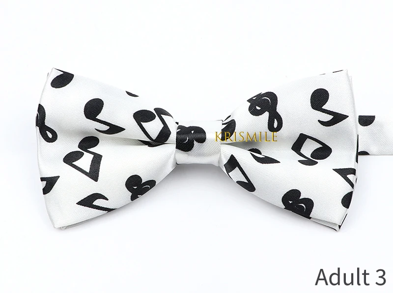 Musical Note Bow Tie Guitar Piano Stave Adult Children Bowtie Novelty Handmade Butterfly Wedding Party Men Gift Accessories