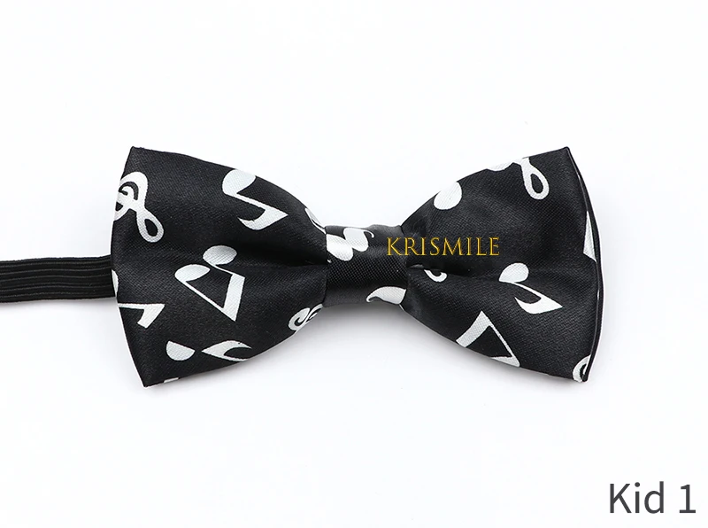Musical Note Bow Tie Guitar Piano Stave Adult Children Bowtie Novelty Handmade Butterfly Wedding Party Men Gift Accessories