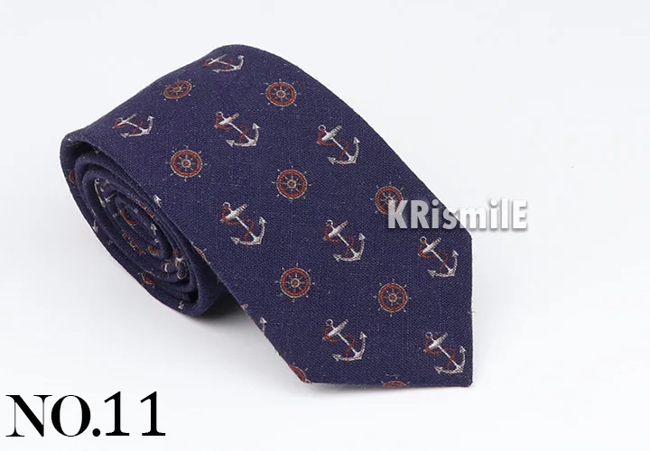 New Mens Tie Cotton Handmade Sports Bird Badge Pattern Neck Tie Novelty Casual Thick Skinny Male Cravat Daily Wear Accessory