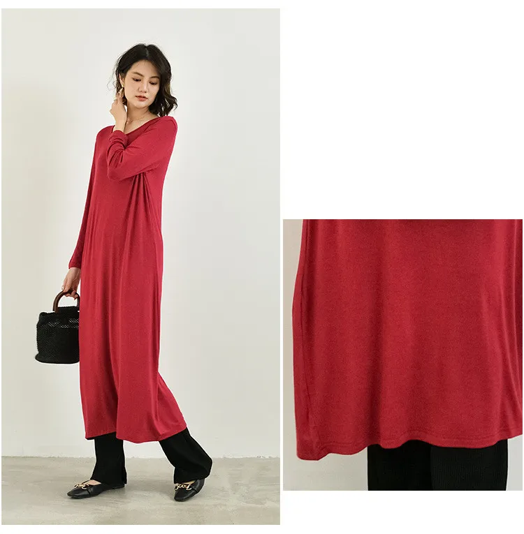 Temperament New Winter Cotton Sleepwear Night Dress Woman Spring Autumn Long Sleeve Women's Nightgowns Outside Wear Sleep Shirt
