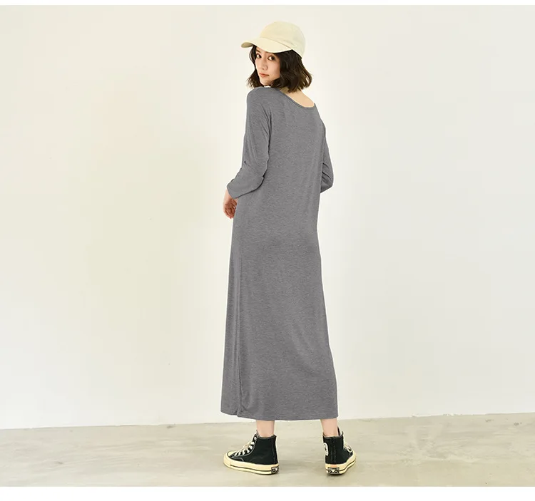 Temperament New Winter Cotton Sleepwear Night Dress Woman Spring Autumn Long Sleeve Women's Nightgowns Outside Wear Sleep Shirt