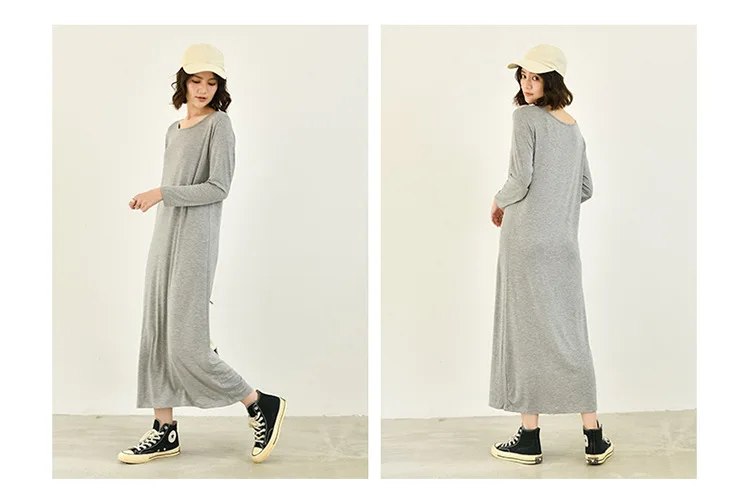 Temperament New Winter Cotton Sleepwear Night Dress Woman Spring Autumn Long Sleeve Women's Nightgowns Outside Wear Sleep Shirt