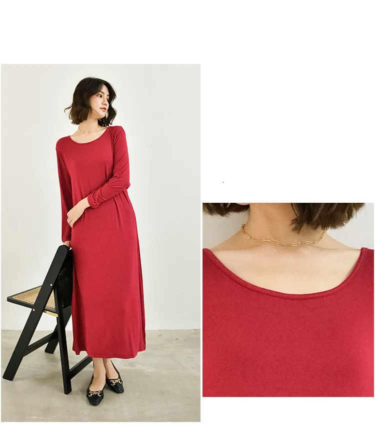 Temperament New Winter Cotton Sleepwear Night Dress Woman Spring Autumn Long Sleeve Women's Nightgowns Outside Wear Sleep Shirt