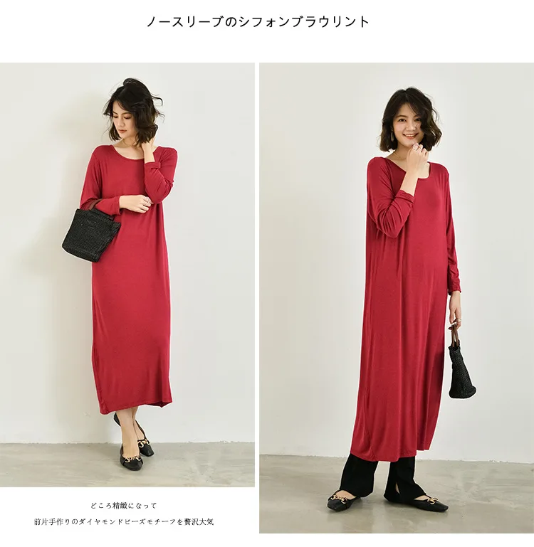 Temperament New Winter Cotton Sleepwear Night Dress Woman Spring Autumn Long Sleeve Women's Nightgowns Outside Wear Sleep Shirt