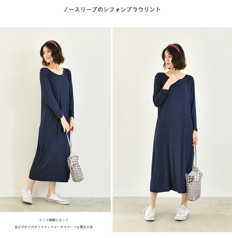 Temperament New Winter Cotton Sleepwear Night Dress Woman Spring Autumn Long Sleeve Women's Nightgowns Outside Wear Sleep Shirt