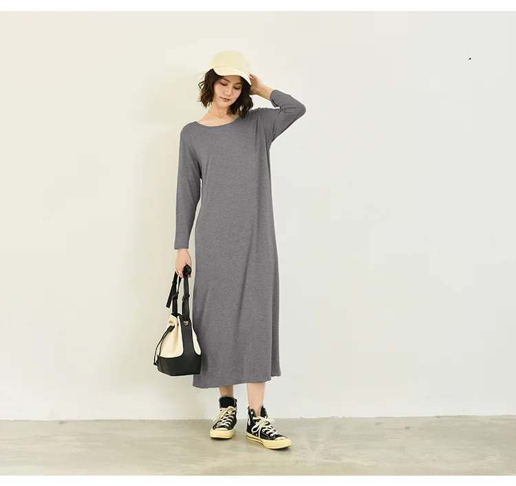 Temperament New Winter Cotton Sleepwear Night Dress Woman Spring Autumn Long Sleeve Women's Nightgowns Outside Wear Sleep Shirt