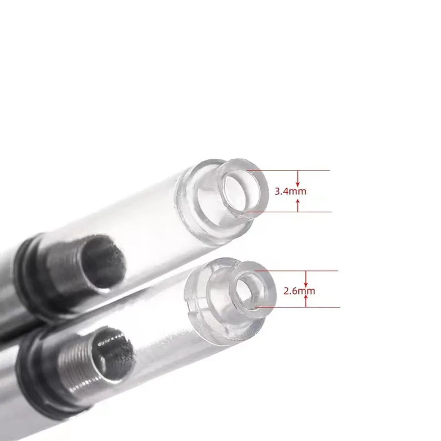 5pcs Jinhao Ink Converters for Fountain Pen Screw Type 2.6mm Caliber Ink Absorption School Office Supplies
