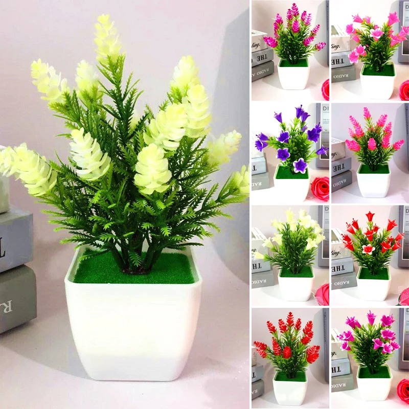 1pc Artificial Plants Fruit Bonsai Small Tree Pot Plant Bonsai Flower Fake Flowers Potted Ornaments Fake Plant Potted Home Decor