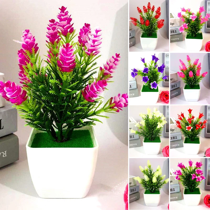 1pc Artificial Plants Fruit Bonsai Small Tree Pot Plant Bonsai Flower Fake Flowers Potted Ornaments Fake Plant Potted Home Decor