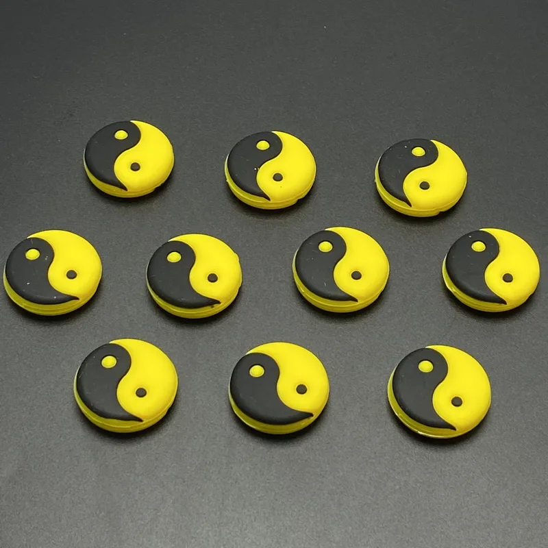 5/10 Pcs/Lot Tennis Vibration Dampeners Heart Shape Tennis Racket Anti Vibration Animal Tennis Racquet Damper Tennis Accessories