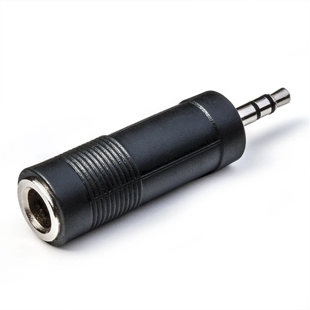 3.5mm Female To 6.35mm Male Stereo Headphone Audio Adaptor Microphone Connector Stereo Headphone Adaptor Converter Instrument