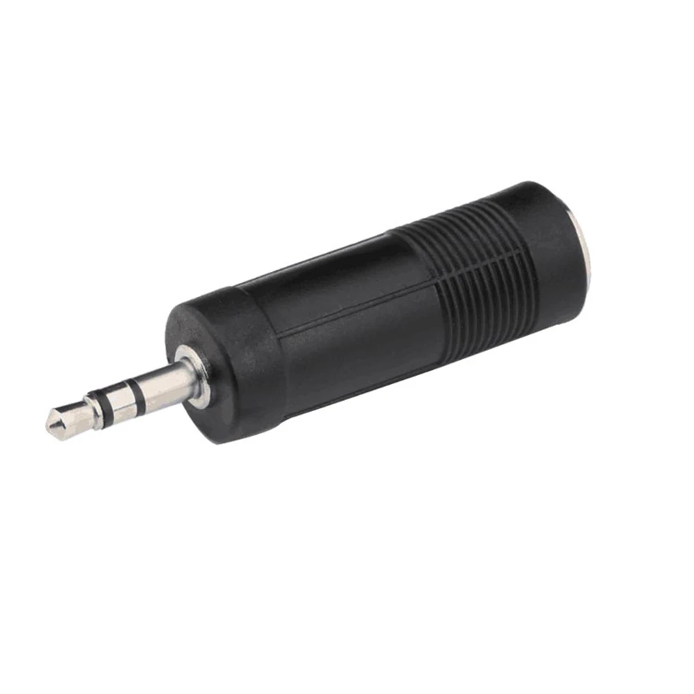 3.5mm Female To 6.35mm Male Stereo Headphone Audio Adaptor Microphone Connector Stereo Headphone Adaptor Converter Instrument