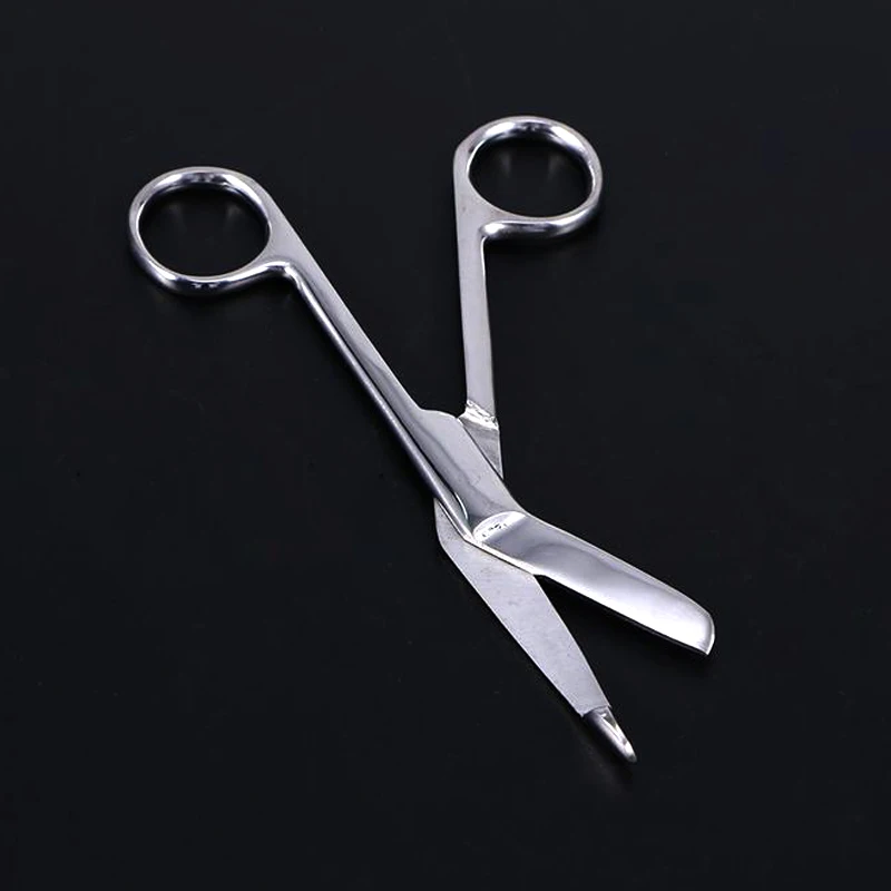 11/14CM Stainless Steel Gauze Bandage Scissors Dressing Surgical Scissors Household Plaster Scissors Gauze Scissors
