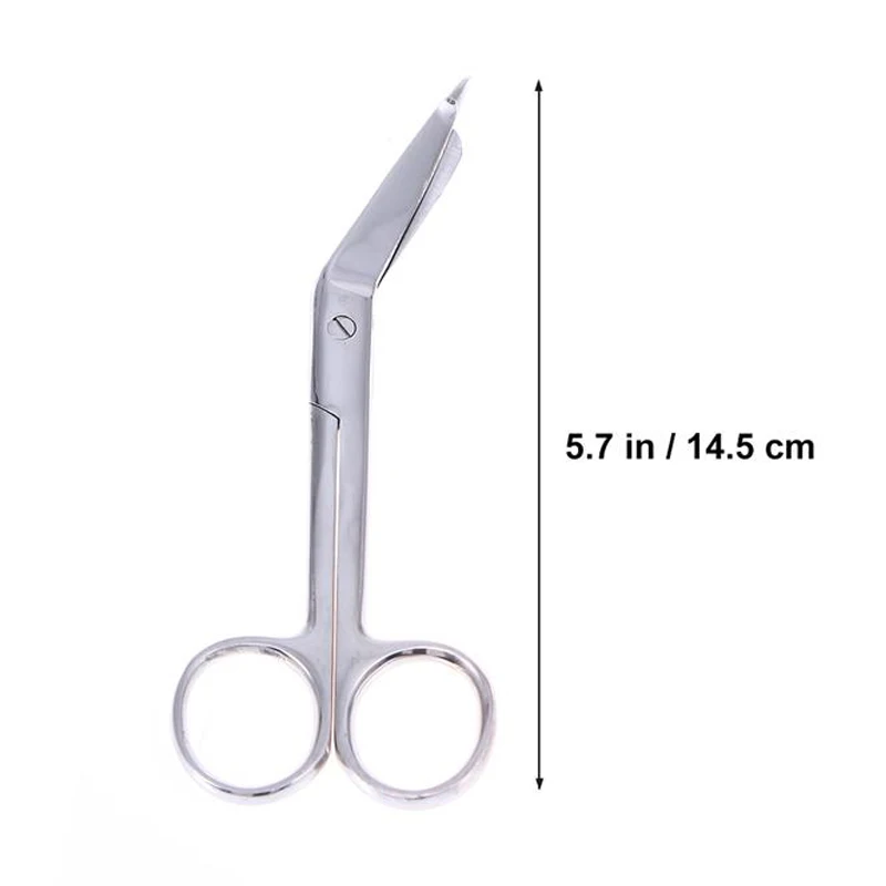 11/14CM Stainless Steel Gauze Bandage Scissors Dressing Surgical Scissors Household Plaster Scissors Gauze Scissors