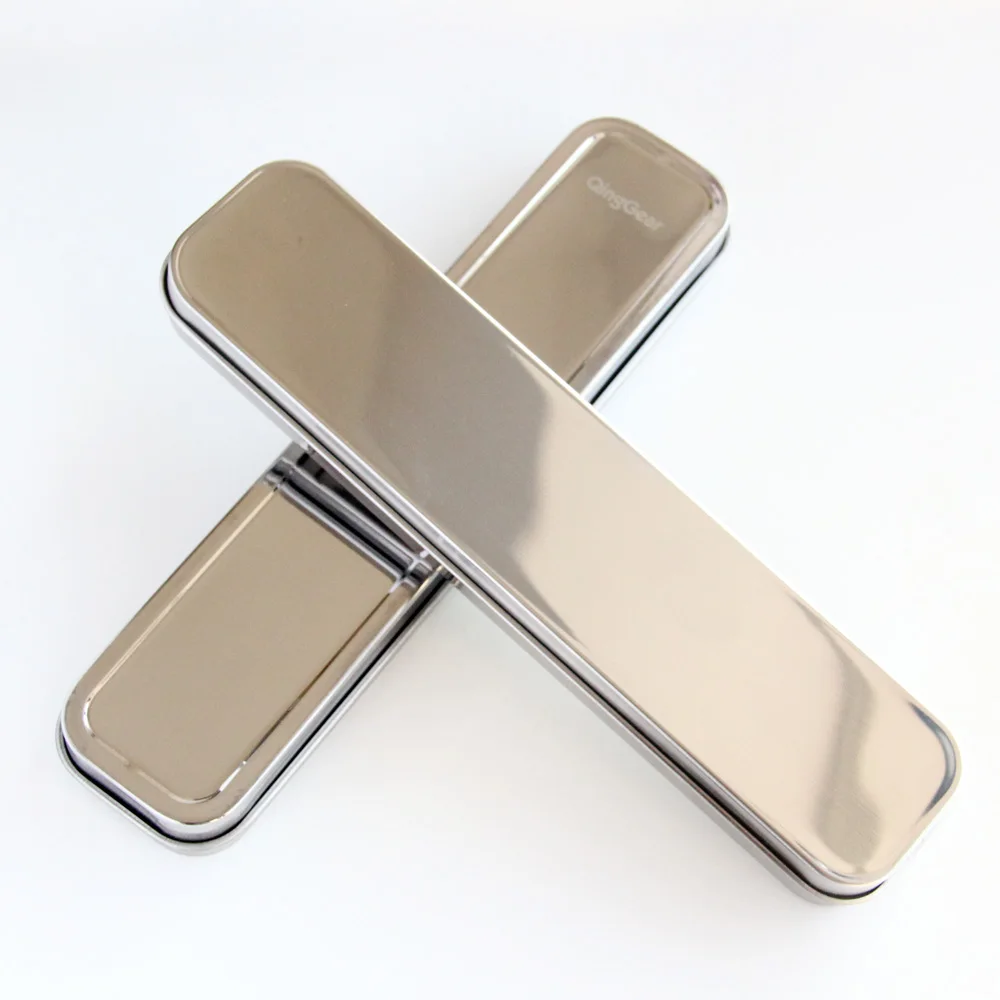 Flatware Stainless Steel Portable Tableware Cutlery Case Spoon Fork Chopstick Storage Box For Travel Pinic Outdoor