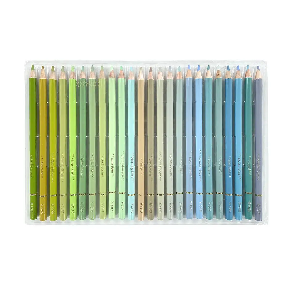 Brutfuner Macaron 12/24/50/72Colors Professional Pastel Oil Colored Pencils Coloring Drawing Pencils Candy Color Pencil Supplies