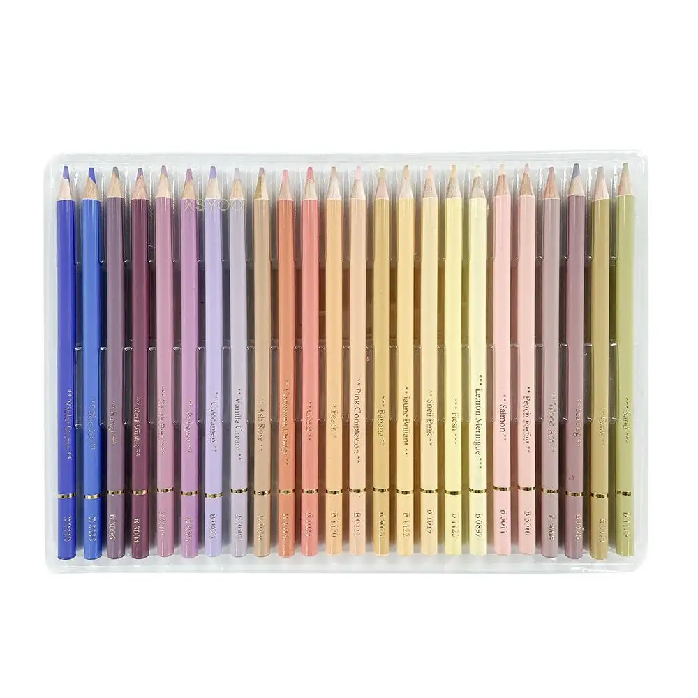Brutfuner Macaron 12/24/50/72Colors Professional Pastel Oil Colored Pencils Coloring Drawing Pencils Candy Color Pencil Supplies