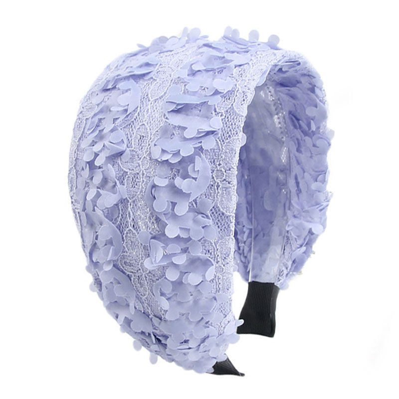 Women's Wide Brim Hair Band Toothed Non-Slip Head Band Cover Gray Hair Washing Face Hair Band Mother Hair Accessories Headbands