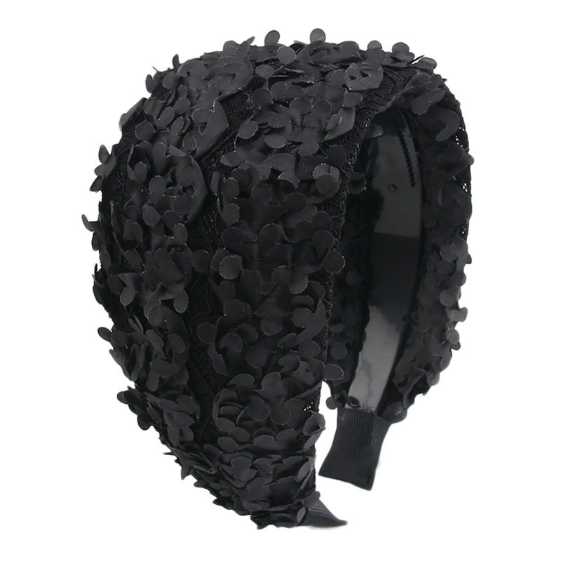 Women's Wide Brim Hair Band Toothed Non-Slip Head Band Cover Gray Hair Washing Face Hair Band Mother Hair Accessories Headbands