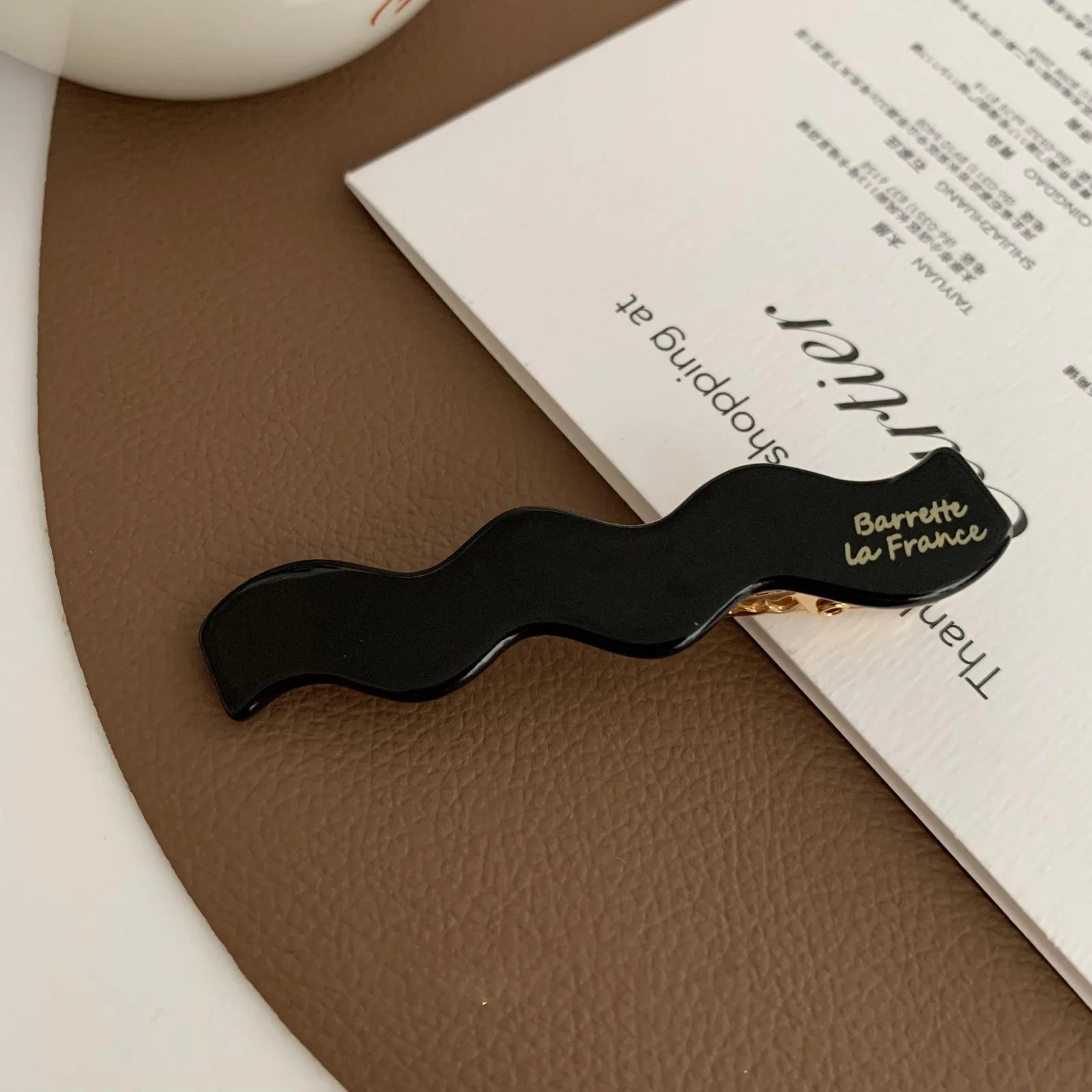 Korean wave hairpin female side word clip 2022 net red new acrylic sheet duckbill clip bangs clip hair clips for women