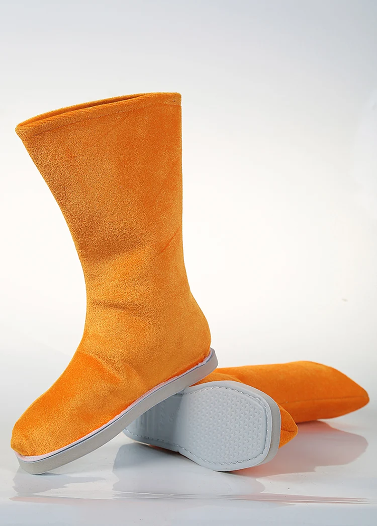 Chinese Traditional Ancient Hanfu Performance Shoes Boots For Adult Kids Peking Opera Folk Dancing Qing Dynasty Accessory Shoes